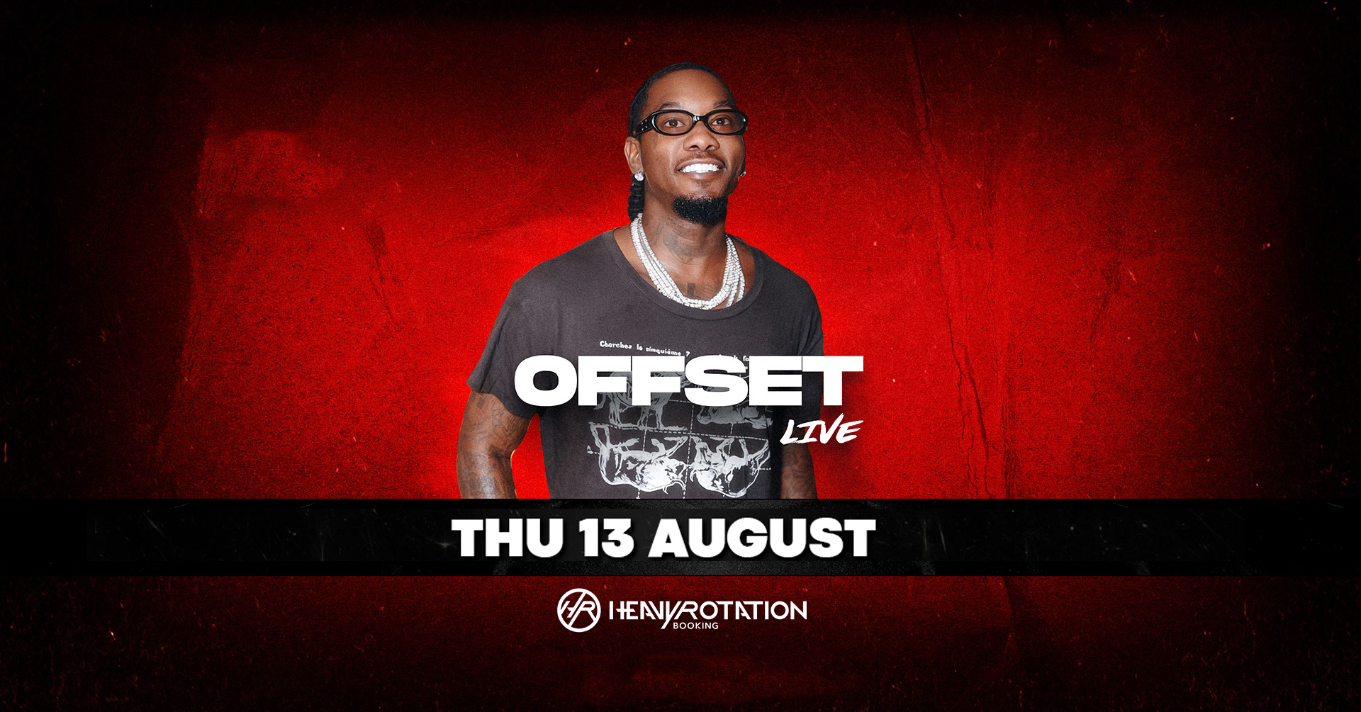Offset Live in Bangkok at Sugar Club - event promotional graphic